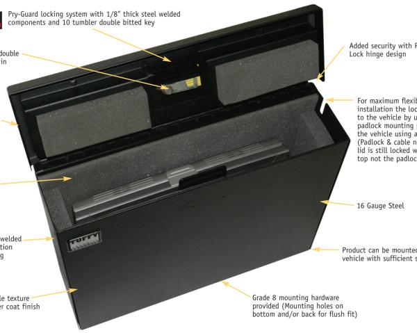 TFY Laptop Lockbox Tuffy Products 182-01