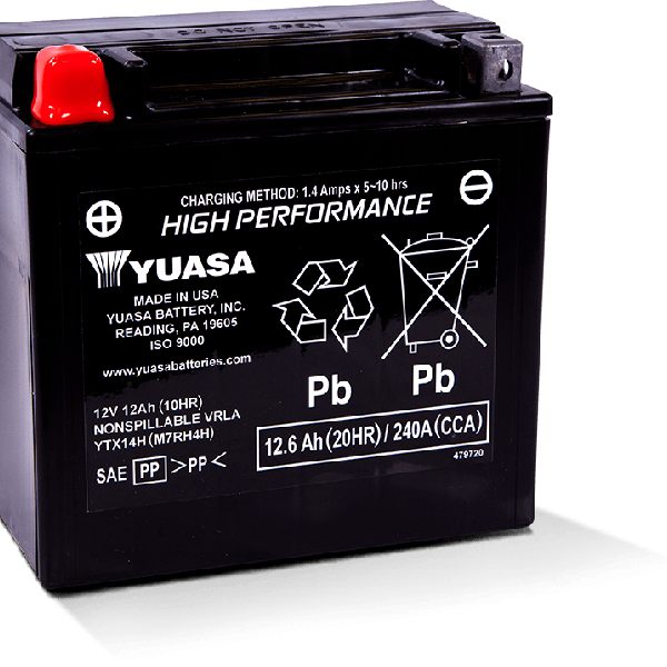 Yuasa Battery YUAM72H4A