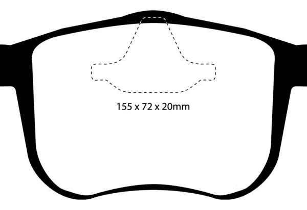 EBC Yellowstuff Brake Pad Sets EBC DP41416R
