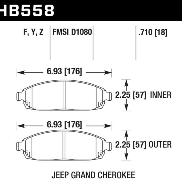 Hawk Performance HB558Y.710