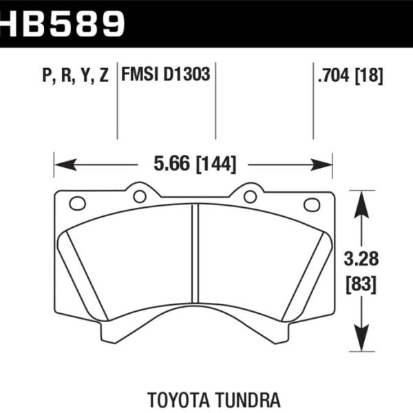Hawk Performance HB589P.704