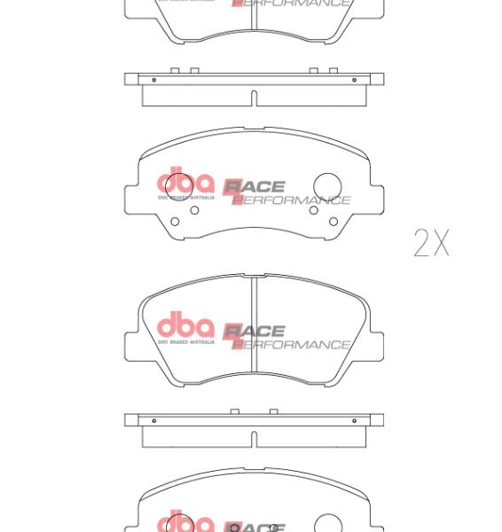 DBA RP Performance Brake Pads DBA DB2272RP