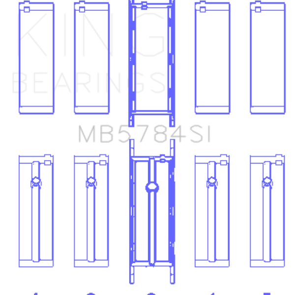 King Engine Bearings MB5784SI