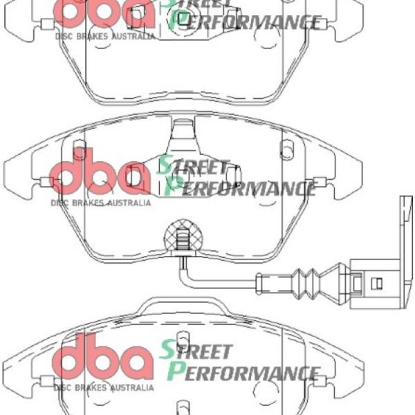 DBA SP Performance Brake Pads DBA DB1849SP