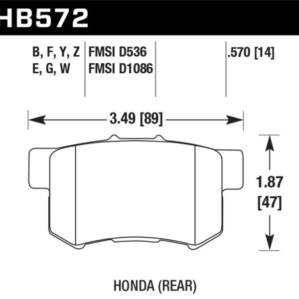 Hawk Performance HB572Z.570