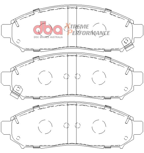 DBA XP650 Brake Pads DBA DB1835XP