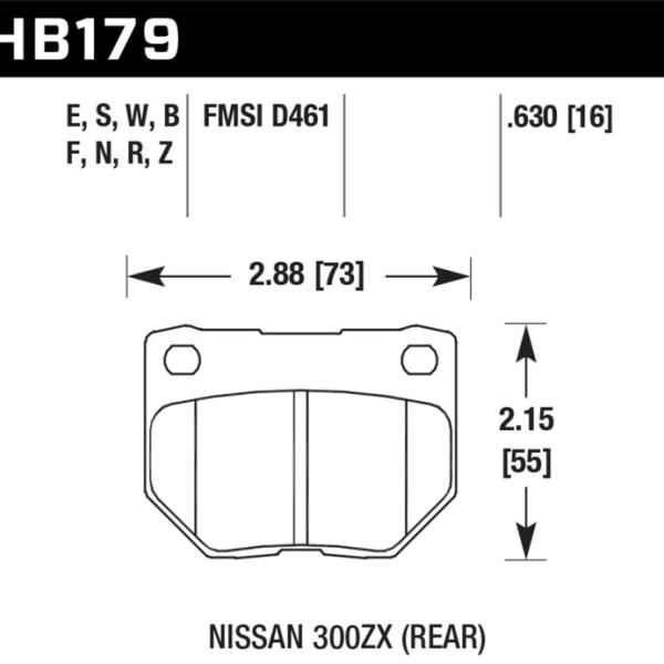 Hawk Performance HB179W.630