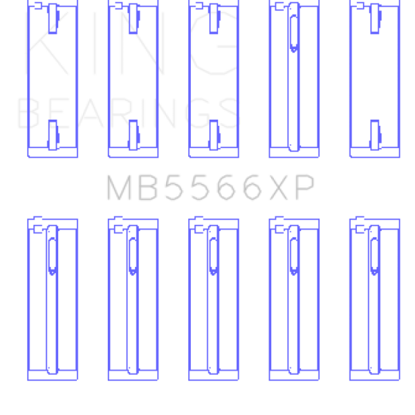 KING Performance Main Bearings King Engine Bearings MB5566XPSTDX
