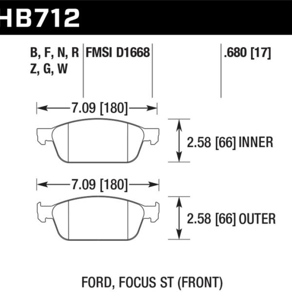 Hawk Performance HB712Z.680
