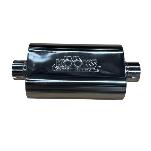 KSH Univ Polished Muffler Kooks Headers KO250-12-CI
