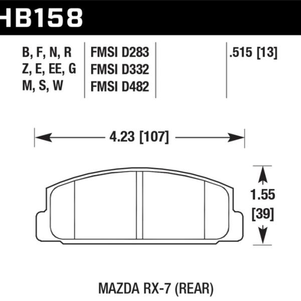 Hawk Performance HB158EE.515
