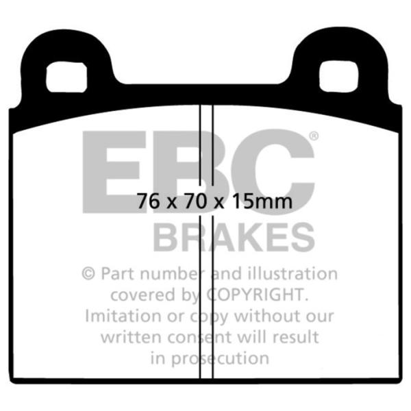 EBC Bluestuff Brake Pad Sets EBC DP5103NDX