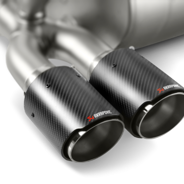 AKR Tail Pipe Set - Carbon Akrapovic TP-CT/26