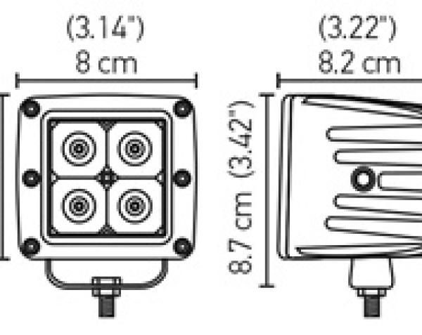 HELLA Optilux LED Cube Hella 357204031