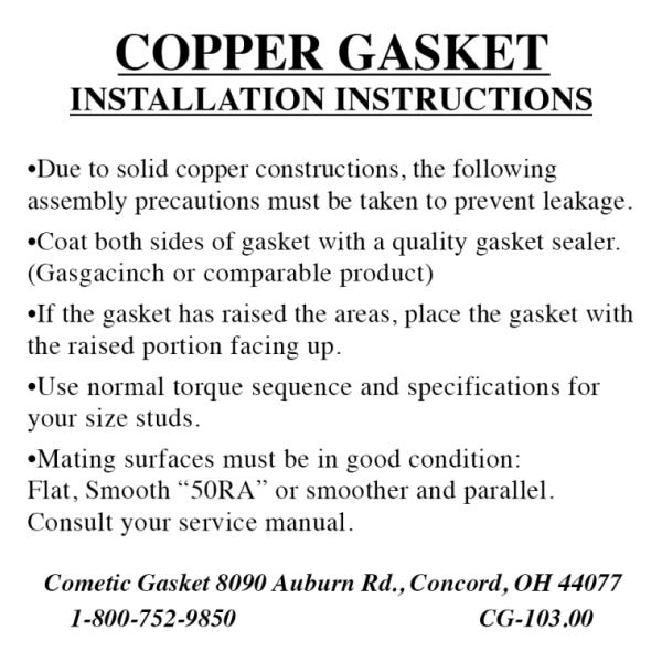 Cometic Gasket C15407-043