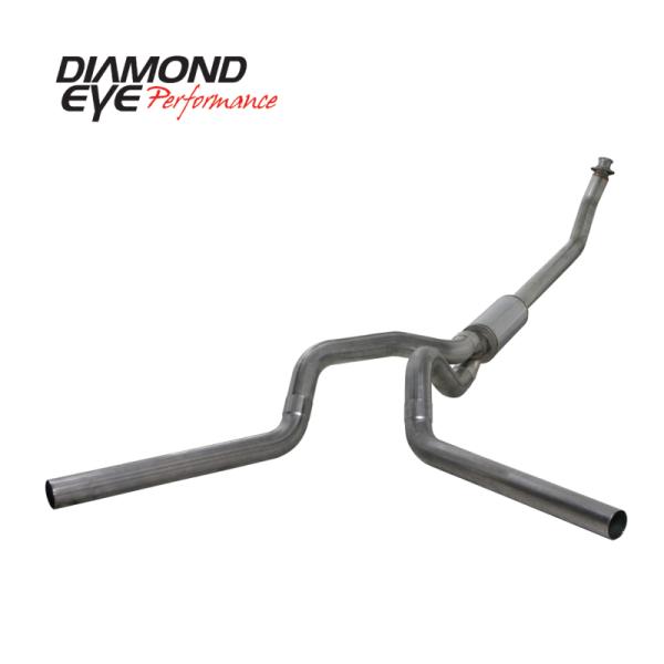 DEP Turbo Back Exhaust Kit SS Diamond Eye Performance K4214S-RP