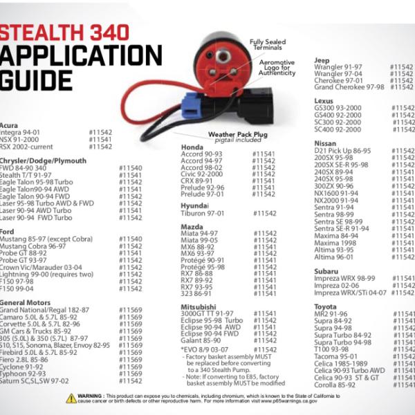 Aeromotive 11541