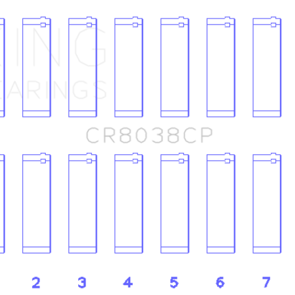 King Engine Bearings CR8038CP0.75