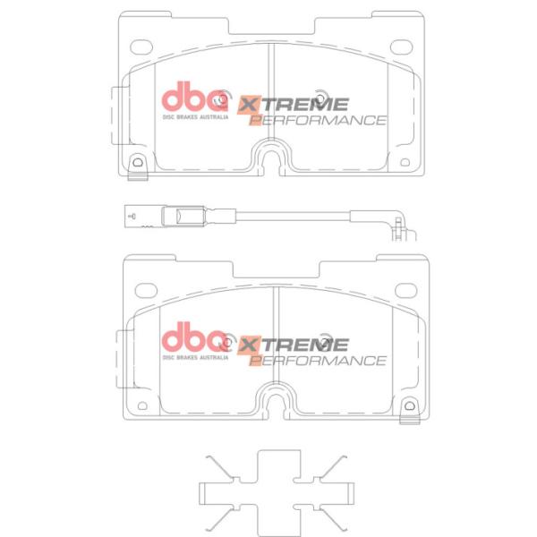 DBA XP Performance Brake Pads DBA DB15145XP