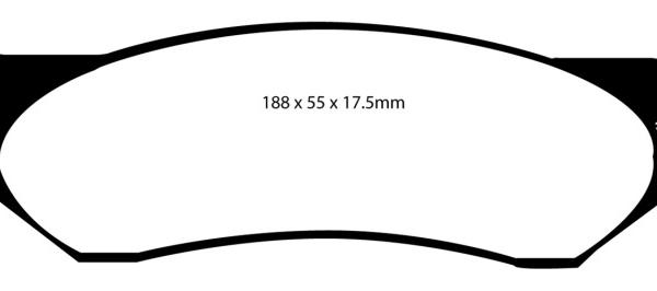 EBC Yellowstuff Brake Pad Sets EBC DP41267R