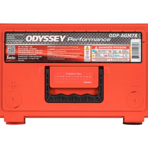 Odyssey Battery ODP-AGM78