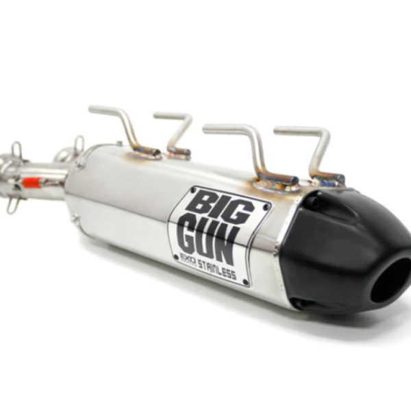 BIG EXO Stainless SXS Slip Ons Big Gun 14-5702