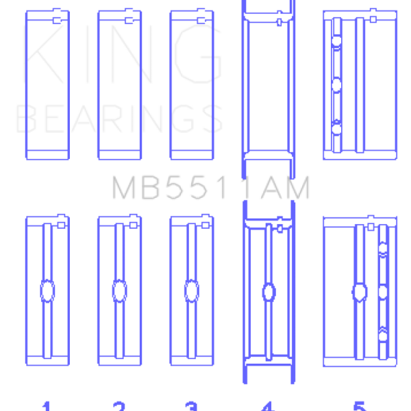 King Engine Bearings MB5511AM