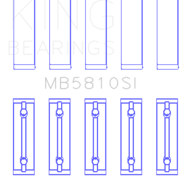 KING Main Bearings King Engine Bearings MB5810SI