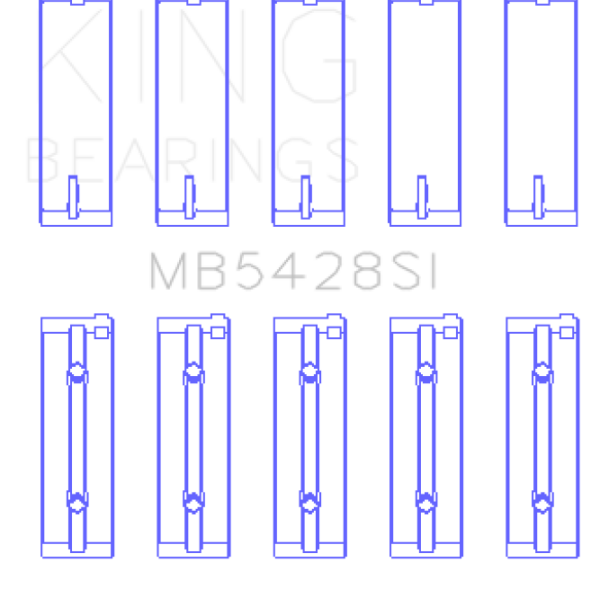 KING Main Bearings King Engine Bearings MB5428SI