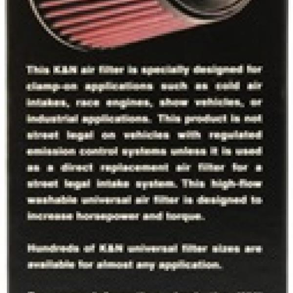 KN Universal Air Filter K&N Engineering RU-3130