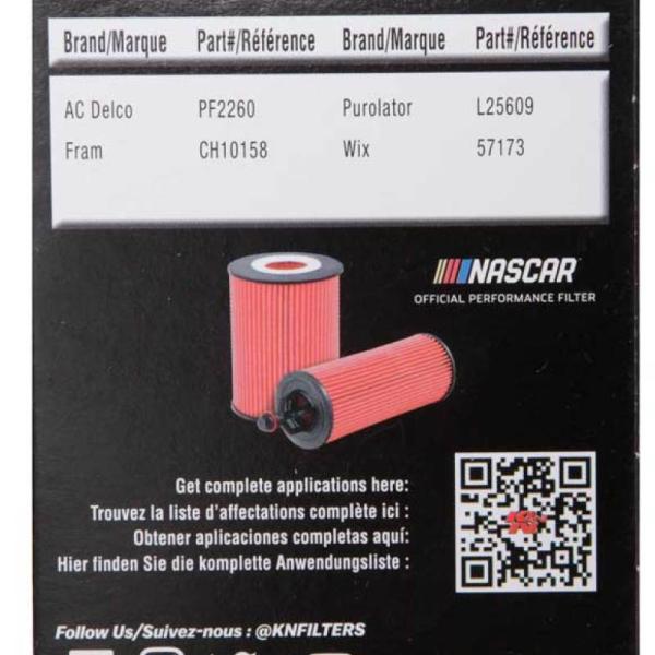 KN Oil Filter K&N Engineering HP-7023
