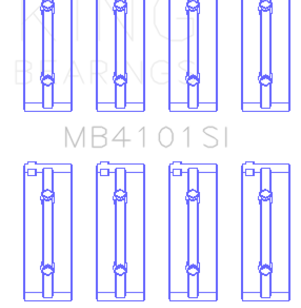 King Engine Bearings MB4101SI