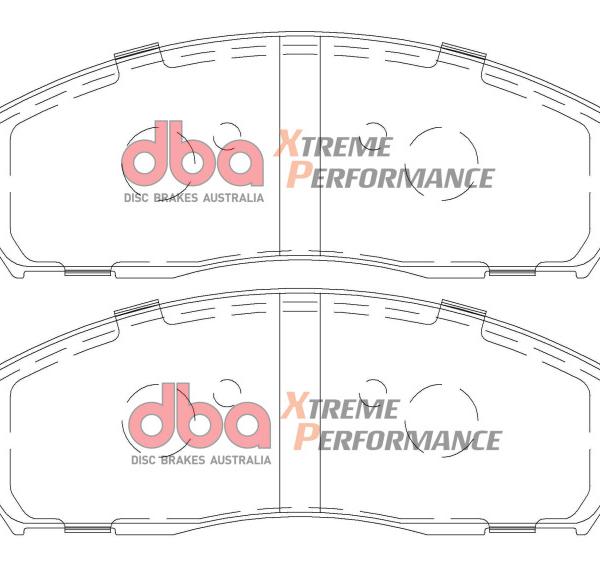 DBA XP Performance Brake Pads DBA DB2374XP