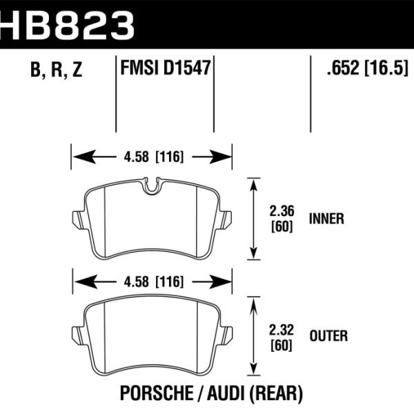 Hawk Performance HB823B.652