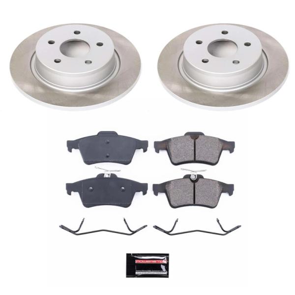 PSB Semi-Coated Rotor Kits PowerStop SC6398