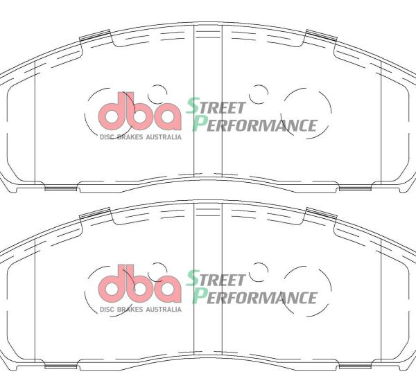DBA SP Performance Brake Pads DBA DB2374SP