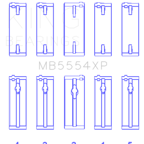 King Engine Bearings MB5554XP0.25