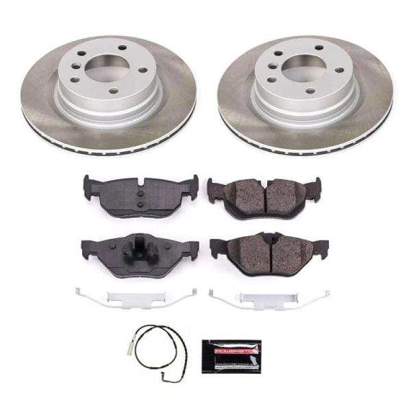 PSB Semi-Coated Rotor Kits PowerStop SC044