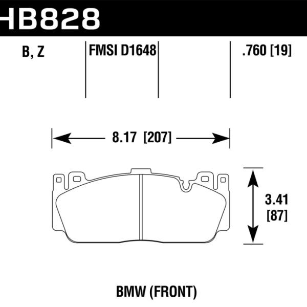 Hawk Performance HB828Z.760