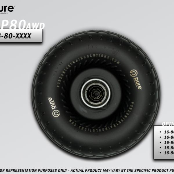 PDS Billet Race Torque Converter Pure Drivetrain Solutions 16-80-2645