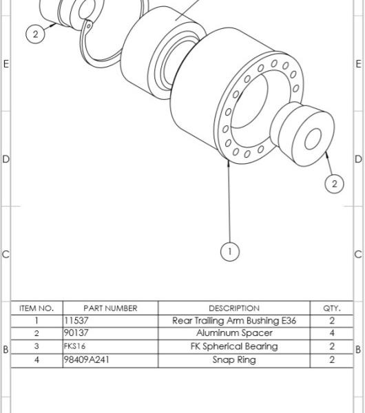 SPL Parts SPL RTAB E36