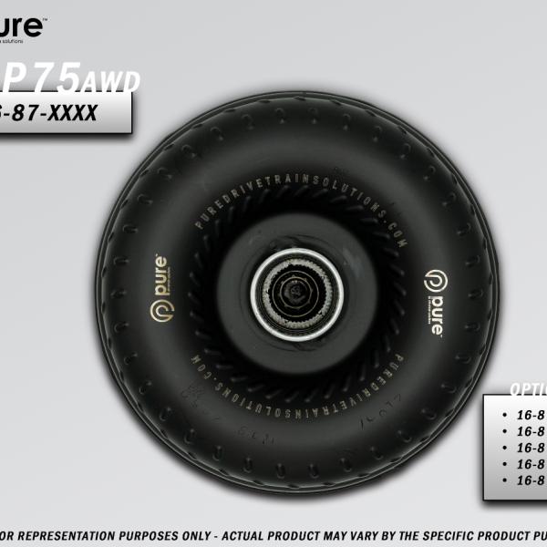 PDS Billet Race Torque Converter Pure Drivetrain Solutions 16-87-2065
