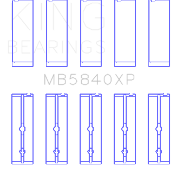 King Engine Bearings MB5840XP