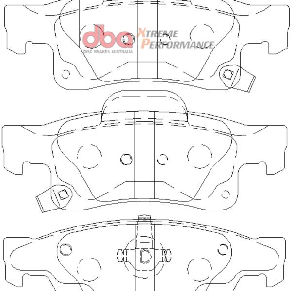 DBA XP650 Brake Pads DBA DB2217XP