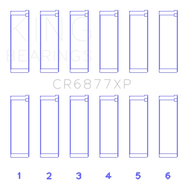 King Engine Bearings CR6877XP0.25
