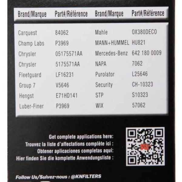 K&N Engineering HP-7028