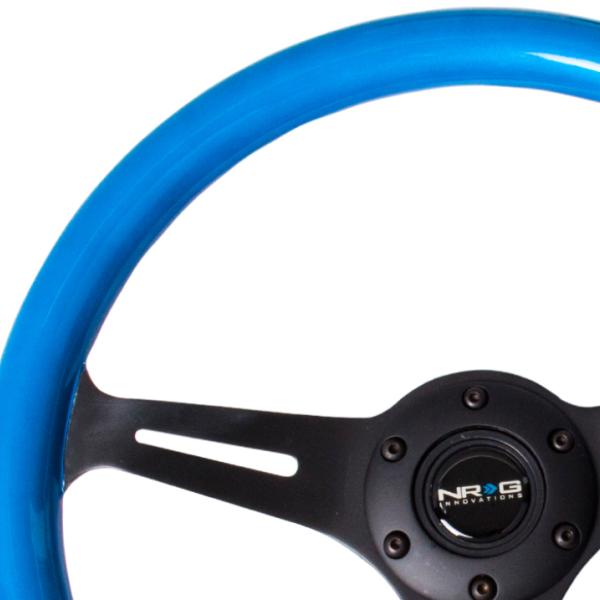 NRG ST-015BK-BL