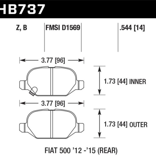 Hawk Performance HB737Z.544
