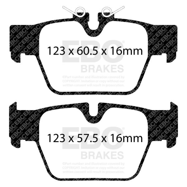 EBC Yellowstuff Brake Pad Sets EBC DP42394R