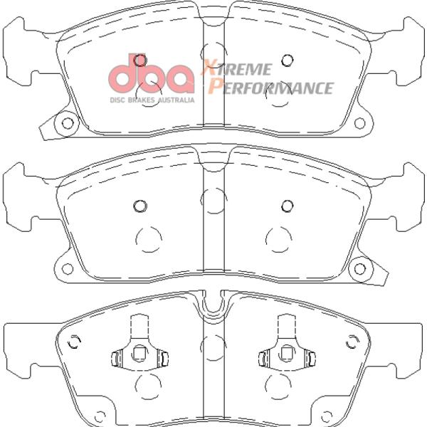 DBA XP650 Brake Pads DBA DB2216XP